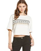 Sanctuary Printed Top - Lyst