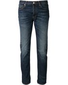 Golden Goose Deluxe Brand Cropped Jeans - Lyst