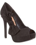 Steve Madden Bow Derek Platform Pumps - Lyst