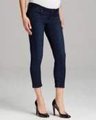 Paige Maternity Jeans Kylie Crop in Alexis - Lyst