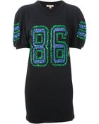 P.a.r.o.s.h. Yanked Jersey Dress - Lyst
