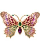 Jay Strongwater Irie Embellished Butterfly Pin - Lyst