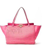 Valentino Rockstud Tote - Lyst