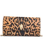 Roberto Cavalli Printed Jaguar Shoulder Strap: Clutch - Lyst