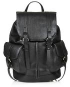 Topshop Snake Pocket Backpack - Lyst