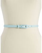 Another Line Skinny Leather Belt - Lyst