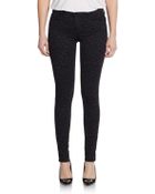 J Brand Printed Mid-Rise Super Skinny Jeans - Lyst