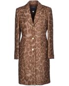 Class Roberto Cavalli Coat - Lyst