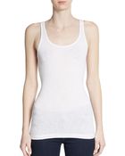 Vince Favorite Cotton & Modal Tank Top - Lyst