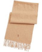 Polo Ralph Lauren Wool Scarf - Lyst