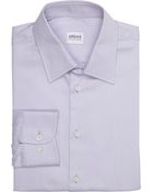 Armani Collezioni Twill Shirt - Lyst