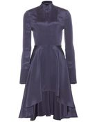 Alexander McQueen Silk Dress - Lyst