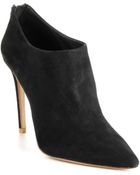 Elie Tahari Akira Suede Ankle Boots - Lyst