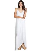 BCBGeneration V-Neck Maxi Dress - Lyst