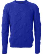 Christopher Kane Molecule Crew Neck Sweater - Lyst