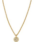 Gorjana Shimmer Disc Pendant Necklace - Lyst