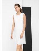 Mango Textured Panel Dress - Lyst