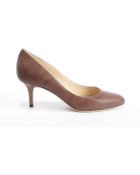 Jimmy Choo Sand Cracked Desert Leather Pumps - Lyst