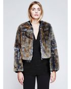 Billy Reid Rex Fur Bomber - Lyst