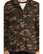Obey Fields Jacket in Army - Lyst