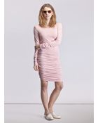 Baukjen Iona Stripe Ruched Dress - Lyst