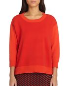DKNY Colorblock Sweater - Lyst