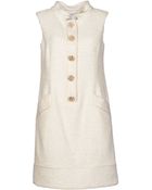 Oscar de la Renta Short Dress - Lyst