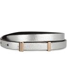 Whistles Metallic Waisted Belt - Lyst