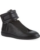 Maison Margiela Future Matte-leather Hi-top Sneakers - Lyst