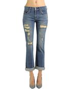 James Jeans Buddy Slouchy Straight Boyfriend - Lyst
