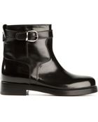 Dolce & Gabbana Low Biker Boots - Lyst