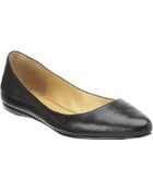 Nine West Speakup Pointed Toe Flats - Lyst