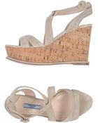 Prada Sandals - Lyst
