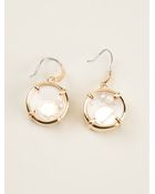 Marc By Marc Jacobs Logo In Circle Earrings - Lyst