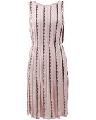 Oscar de la Renta Lace Embroidered Dress - Lyst
