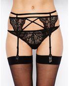 Asos Amelie Lace Suspender - Lyst