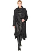 Ann Demeulemeester Virgin Wool Blend Coat - Lyst