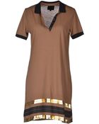 Hotel Particulier Short Dress - Lyst