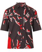 Marni Printed Cotton Shirt - Lyst