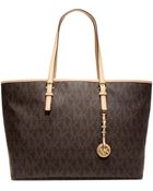 Michael Kors Michael Jet Set Medium Travel Tote - Lyst