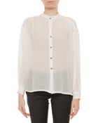 Alasdair Silk Cotton Poet Blouse - Lyst