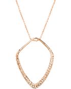 Alexis Bittar Orbit Pendant Necklace in Rose - Lyst
