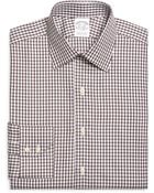 Brooks Brothers Slim Fit Shadow Check Dress Shirt - Lyst