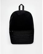 Asos Backpack With Quilted Nylon - Lyst