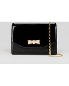 Ted Baker Crossbody - Evana Crystal Bow - Lyst