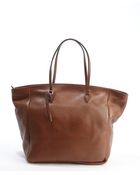 Gucci Brown Leather 'Bree' Classic Tote - Lyst