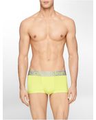 Calvin Klein Steel Micro Low-Rise Trunk - Lyst