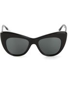 Stella McCartney Oversized Cat Eye Sunglasses - Lyst