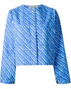 Kenzo Printed Loose Fit Jacket - Lyst