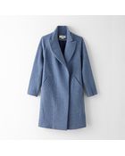 O'2nd Slim Fit Wool Long Coat - Lyst